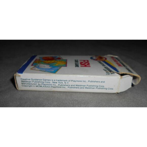 Vintage 1986 Creative Guidance Fish Game Playmore Inc Complete - Picture 7 of 7